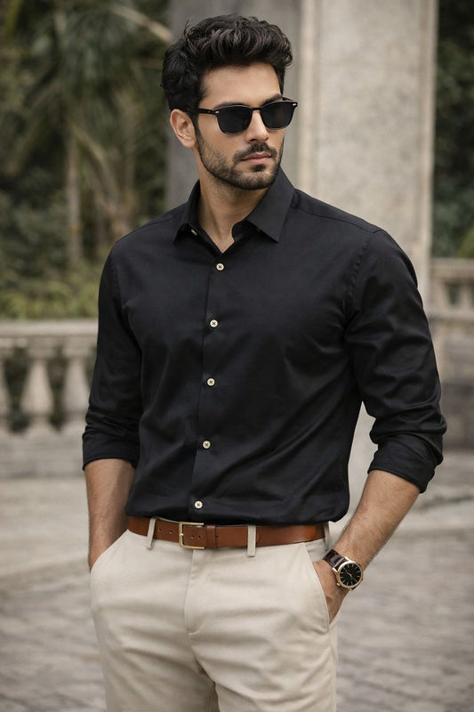 Party Wear Shirt  Premium Stretch Fabric