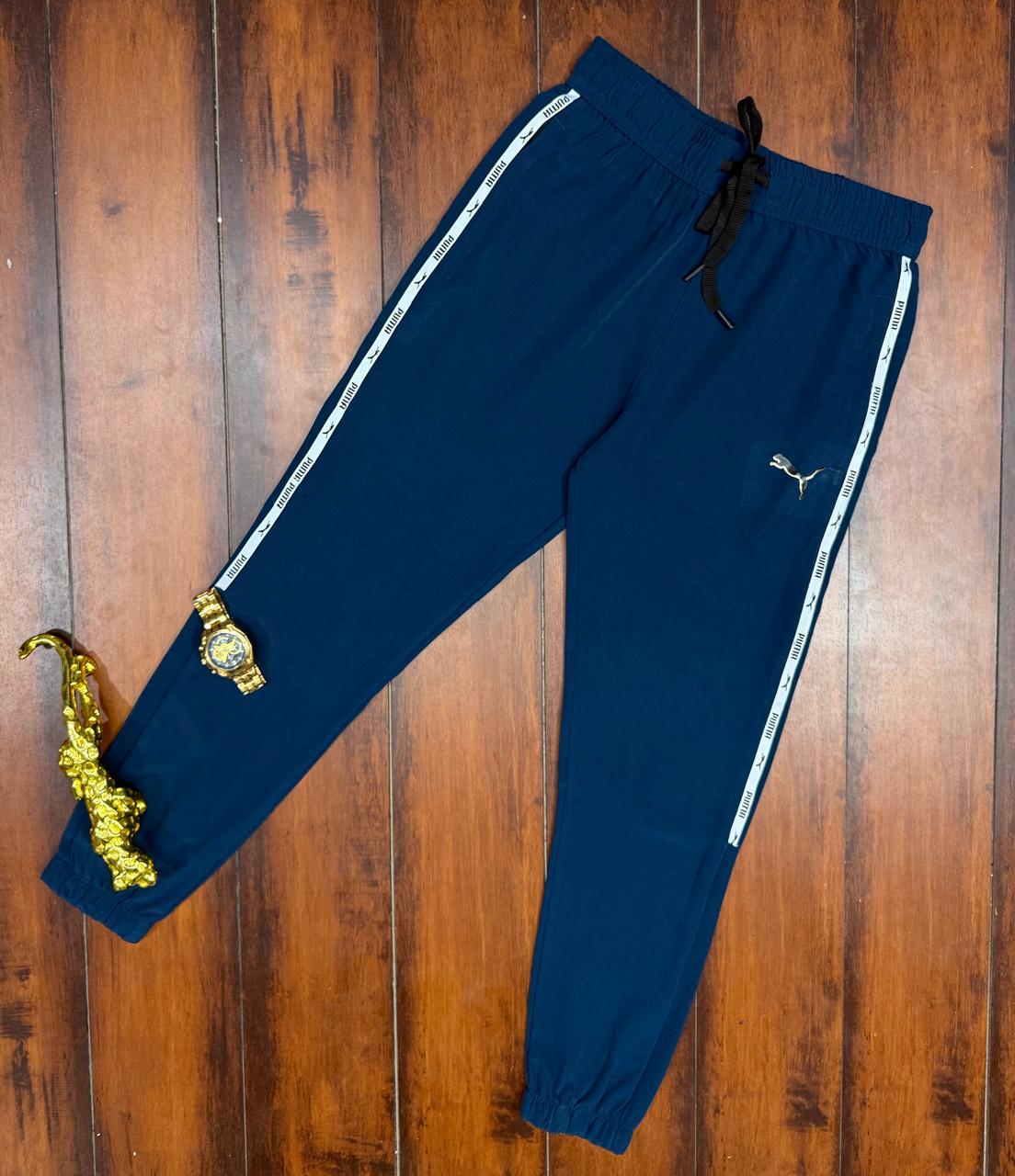 Rib Track Pants – Side Stripe Activewear