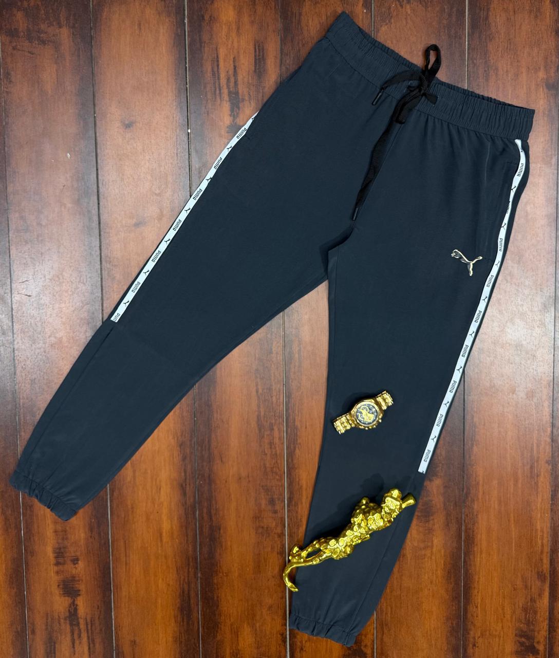 Rib Track Pants – Side Stripe Activewear