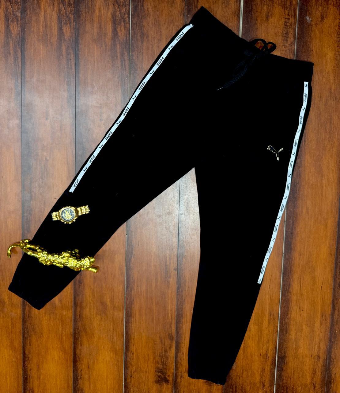Rib Track Pants – Side Stripe Activewear